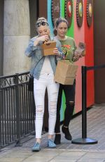 PORTIA DOUBLEDAY Out Shopping at The Grove in West Hollywood 11/21/2017