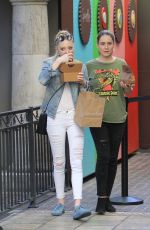 PORTIA DOUBLEDAY Out Shopping at The Grove in West Hollywood 11/21/2017