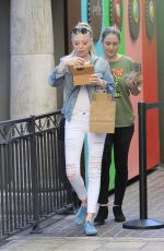 PORTIA DOUBLEDAY Out Shopping at The Grove in West Hollywood 11/21/2017