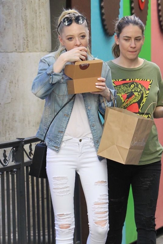 PORTIA DOUBLEDAY Out Shopping at The Grove in West Hollywood 11/21/2017
