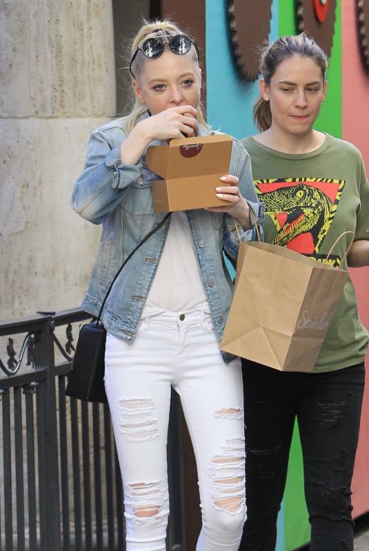 PORTIA DOUBLEDAY Out Shopping at The Grove in West Hollywood 11/21/2017