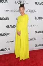 Pregnant CAMERON RUSSELL at Glamour Women of the Year Summit in New York 11/13/2017