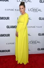 Pregnant CAMERON RUSSELL at Glamour Women of the Year Summit in New York 11/13/2017