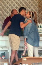 Pregnant JESSICA ALBA and Cash Warren Shopping for a Christmas Tree in Los Angeles 11/24/2017