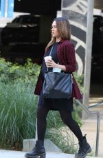 Pregnant JESSICA ALBA Arrives at a Business Meeting in Beverly Hills 11/28/2017