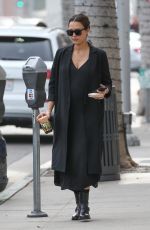 Pregnant JESSICA ALBA Leave Urth Caffe in Beverly Hills 11/16/2017