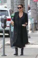 Pregnant JESSICA ALBA Leave Urth Caffe in Beverly Hills 11/16/2017