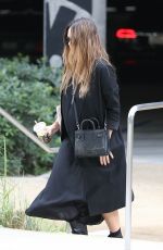 Pregnant JESSICA ALBA Leaves Urth Caffe in West Hollywood 11/162017