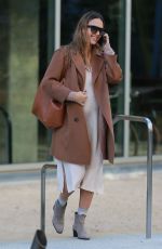 Pregnant JESSICA ALBA Out and About in Los Angeles 11/09/2017