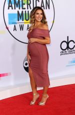 Pregnant JESSIE JAMES at American Music Awards 2017 at Microsoft Theater in Los Angeles 11/19/2017