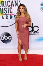 Pregnant JESSIE JAMES at American Music Awards 2017 at Microsoft Theater in Los Angeles 11/19/2017