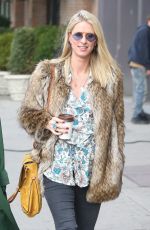 Pregnant NICKY HILTON Out and About in New York 11/14/2017