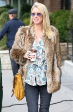Pregnant NICKY HILTON Out and About in New York 11/14/2017