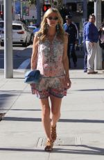 Pregnant NICKY HILTON Out Shopping in Beverly Hills 11/22/2017