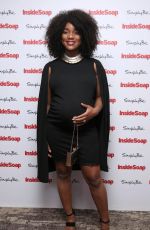 Pregnant RACHEL ADEDEJI at Inside Soap Awards 2017 in London 11/06/2017