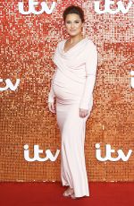 Pregnant SAM FAIERS at ITV Gala Ball in London 11/09/2017