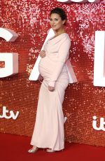 Pregnant SAM FAIERS at ITV Gala Ball in London 11/09/2017