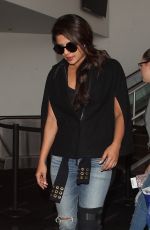 PRIYANKA CHOPRA at LAX Airport in Los Angeles 11/10/2017