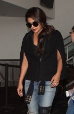 PRIYANKA CHOPRA at LAX Airport in Los Angeles 11/10/2017