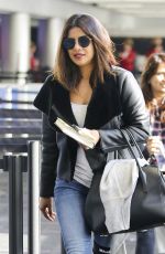 PRIYANKA CHOPRA at Los Angeles International Airport 11/27/2017
