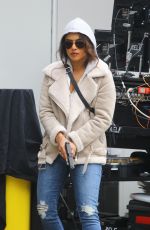 PRIYANKA CHOPRA at Quantico Set in New York 11/01/2017