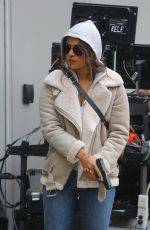 PRIYANKA CHOPRA at Quantico Set in New York 11/01/2017