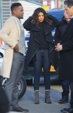 PRIYANKA CHOPRA on the Set of Quantico in Coney Island 11/20/2017