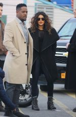 PRIYANKA CHOPRA on the Set of Quantico in Coney Island 11/20/2017