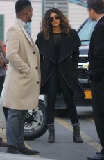 PRIYANKA CHOPRA on the Set of Quantico in Coney Island 11/20/2017