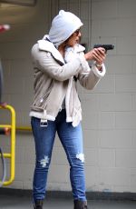 PRIYANKA CHOPRA on the Set of Quantico in New York 11/01/2017