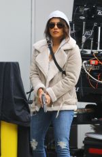 PRIYANKA CHOPRA on the Set of Quantico in New York 11/01/2017