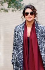 PRIYANKA CHOPRA on the Set of Quantico in New York 11/14/2017