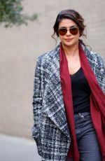 PRIYANKA CHOPRA on the Set of Quantico in New York 11/14/2017