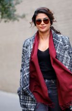 PRIYANKA CHOPRA on the Set of Quantico in New York 11/14/2017