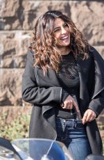 PRIYANKA CHOPRA on the Set of Quantico in New York 11/21/2017