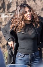 PRIYANKA CHOPRA on the Set of Quantico in New York 11/21/2017