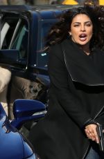 PRIYANKA CHOPRA on the Set of Quantico in New York 11/21/2017