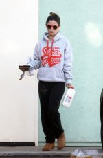 RACHEL BILSON Out Shopping in Studio City 11/04/2017