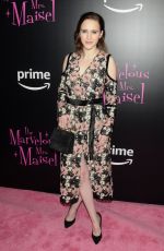 RACHEL BROSNAHAN at The Marvelous Mrs. Maisel TV SERIES Premiere in New York 11/13/2017