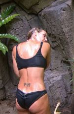 REBEKAH VARDY on the Set of Ii’m a Celebrity… Get Me Out of Here! in Australia 11/25/2017