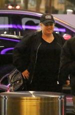 REBEL WILSON at Los Angeles Interntional Airport 11/25/2017