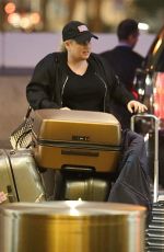 REBEL WILSON at Los Angeles Interntional Airport 11/25/2017