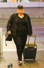 REBEL WILSON at Los Angeles Interntional Airport 11/25/2017