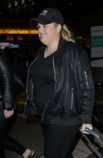 REBEL WILSON at Los Angeles Interntional Airport 11/25/2017