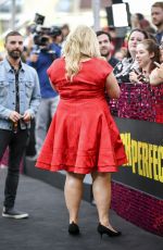 REBEL WILSON at Pitch Perfect 3 Premiere in Sydney 11/29/2017