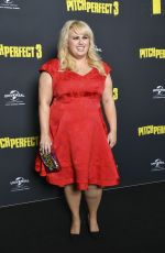REBEL WILSON at Pitch Perfect 3 Premiere in Sydney 11/29/2017