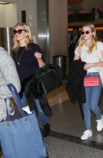 REESE WITHERSPOON and AVA PHILLIPPE at Charles De Gaulle Airport in Paris 11/22/2017