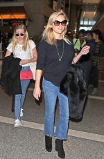 REESE WITHERSPOON and AVA PHILLIPPE at Charles De Gaulle Airport in Paris 11/22/2017