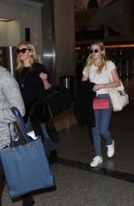 REESE WITHERSPOON and AVA PHILLIPPE at LAX Airport in Los Angeles 11/21/2017