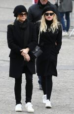 REESE WITHERSPOON and AVA PHILLIPPE Out and About in Paris 11/23/2017